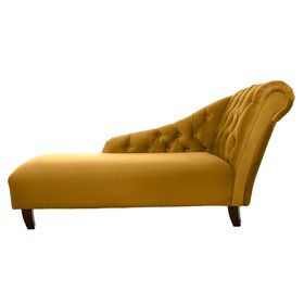 Sofá 1 cuerpo Chaise Longue derecho felpa
