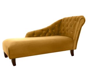 Sofá 1 cuerpo Chaise Longue derecho felpa