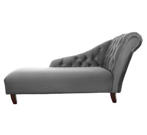 Sofá 1 cuerpo Chaise Longue derecho felpa