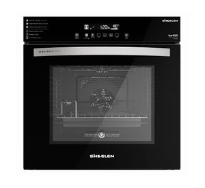 Horno eléctrico empotrable HE-7600NG negro 73 lt