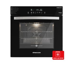 Horno eléctrico empotrable HE-7600NG negro 73 lt