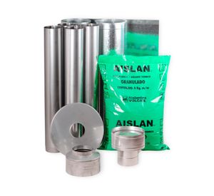 Kit de instalación base 6" Estufa a leña 4 m