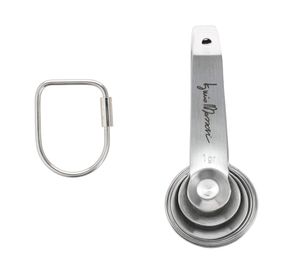 Cucharas de medición acero gris