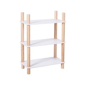 Repisa Kids blanco/natural 66x48x24 cm