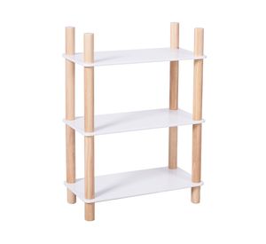 Repisa Kids blanco/natural 66x48x24 cm