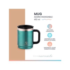 Mug Travel M verde 410 ml