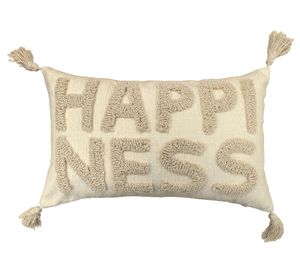 Cojín decorativo Tufted 30x50 cm