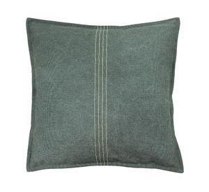 Cojín decorativo Deslavado verde 45x45 cm