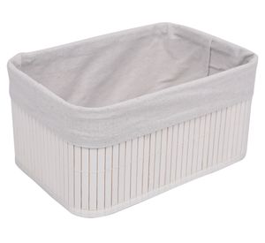 Canasto Bambú/tela L