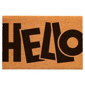 Limpiapiés Hello 40x60 cm