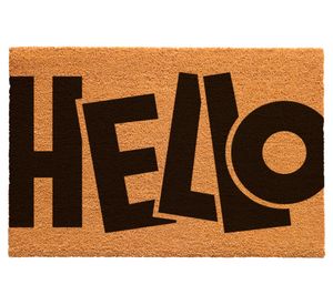 Limpiapiés Hello 40x60 cm