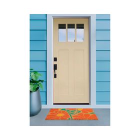 Limpiapiés Flores 45x75 cm