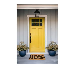 Limpiapiés Hello 40x60 cm