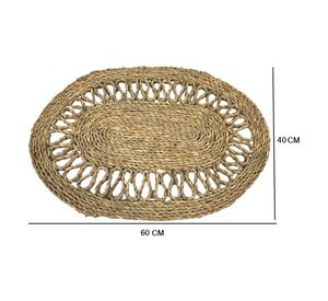 Limpiapiés Ovalado 60x40 cm