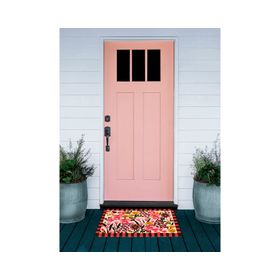 Limpiapiés Flores diseño 45x75 cm