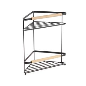 Organizador baño 2 pisos triangular