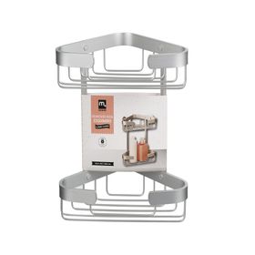 Organizador esquinero ducha satinado