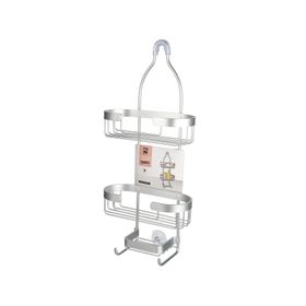 Organizador ducha colgante satinado