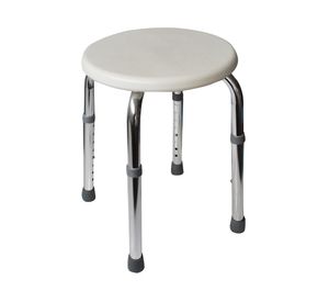 Asiento de baño circular 38x33x33 cm blanco