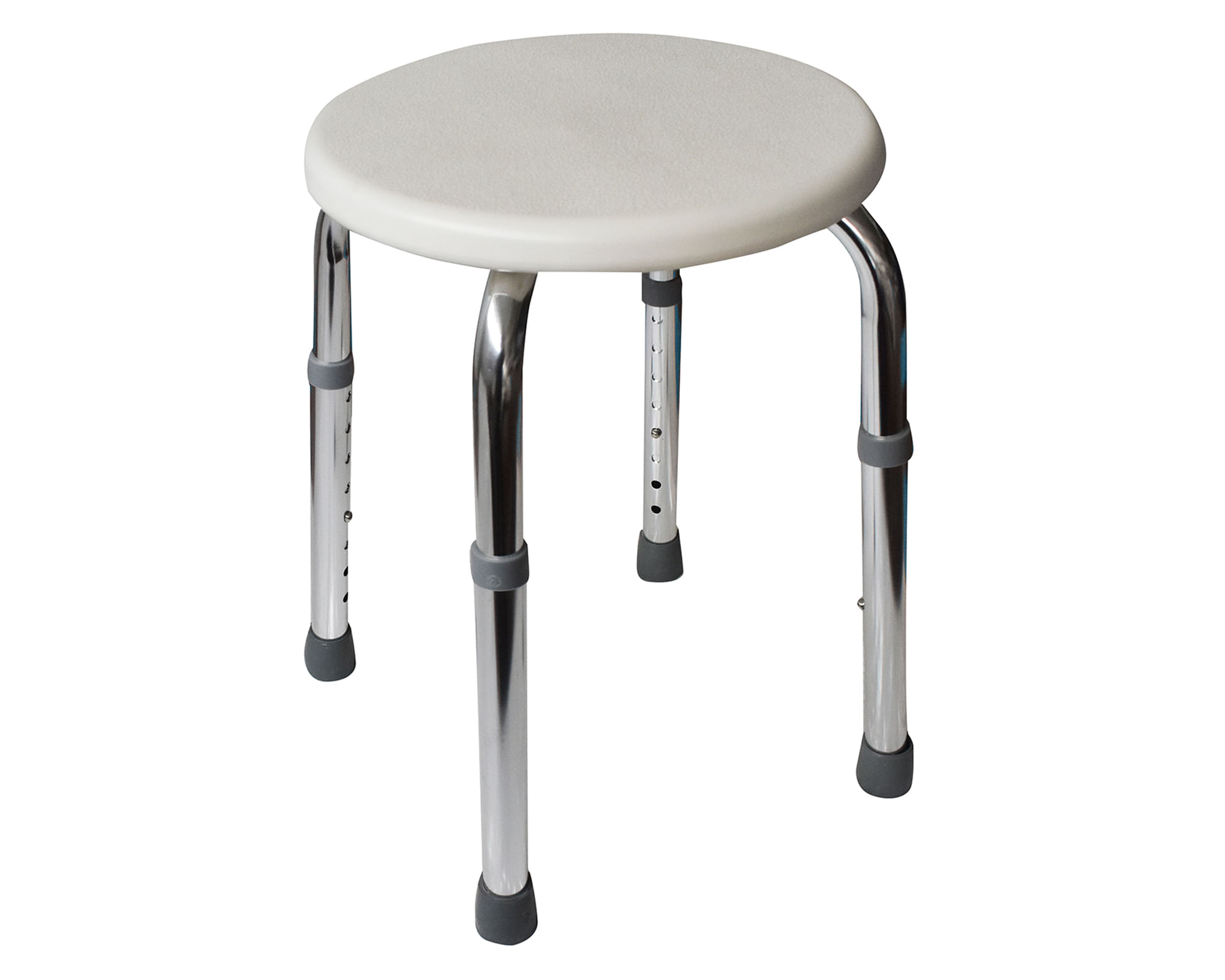 Asiento de baño circular 38x33x33 cm blanco