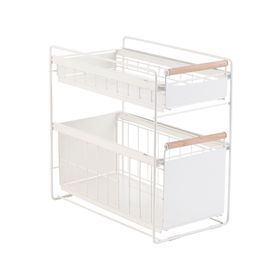 Carro organizador 2 Niveles 39x40x23 cm