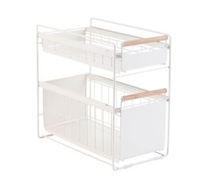 Carro organizador 2 Niveles 39x40x23 cm