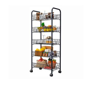 Carro organizador 5 pisos metal