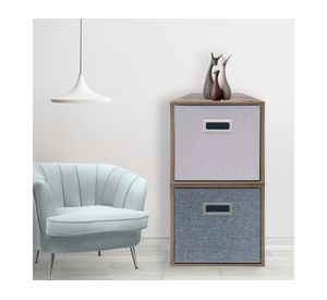 Cubo modular natural 33.4x33.4x32.2 cm