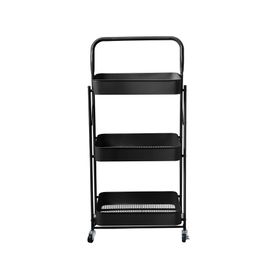 Carro bar Plegable negro