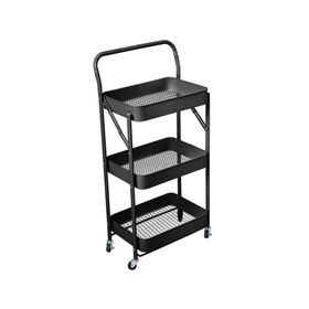 Carro bar Plegable negro