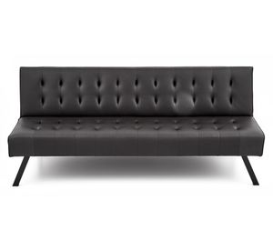 Futón Amb negro 77x180x86 cm