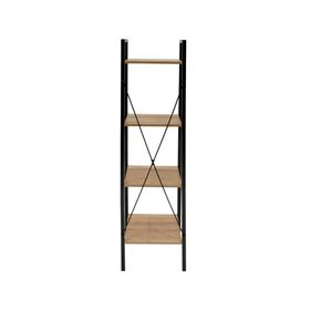 Repisa Delgada negro/natural