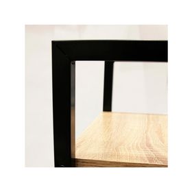 Repisa Delgada negro/natural