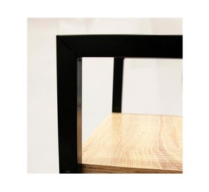 Repisa Delgada negro/natural