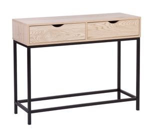 Mesa arrimo Oregón 75x100x30 cm natural