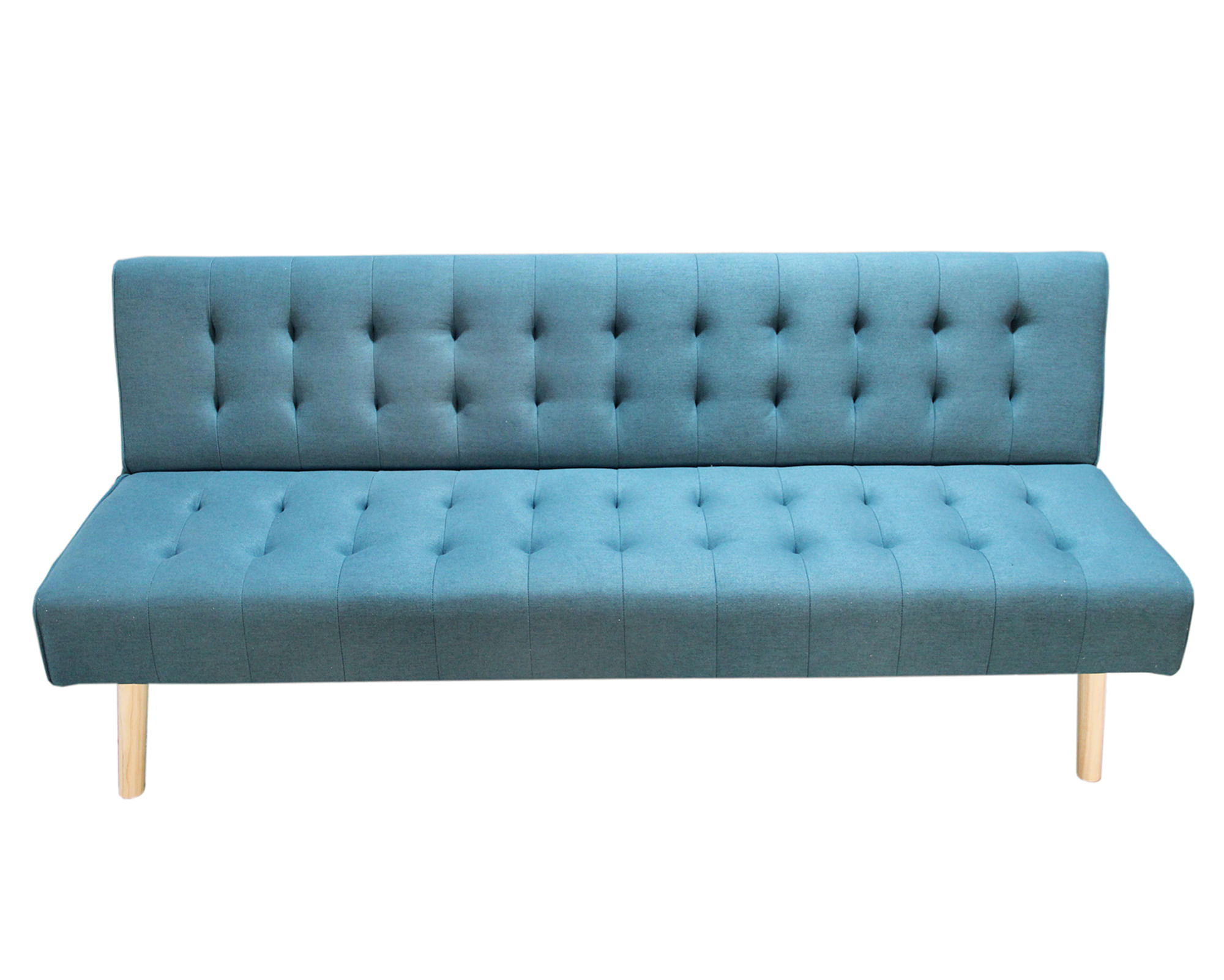 M+Design Futón Amb aquamarina 77x180x86 cm