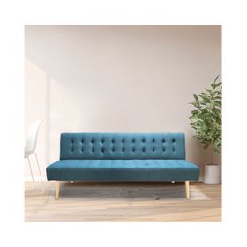 Futón Amb aquamarina 77x180x86 cm