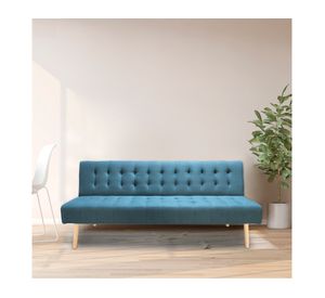 Futón Amb aquamarina 77x180x86 cm