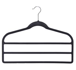 Colgador pantalones gris