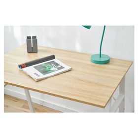 Escritorio Sienna blanco/natural 75x100x70 cm