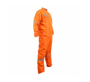 Overol Poplín con cinta naranjo