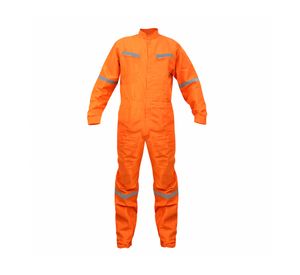 Overol Poplín con cinta naranjo