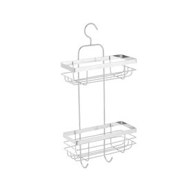 Organizador ducha colgante 2 Pisos inox