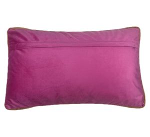 Cojín Terciopelo 30x50 cm rosa