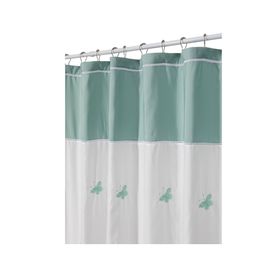 Cortina baño Mariposas 180x180 cm