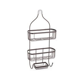 Organizador ducha colgante 2 Pisos negro Antique