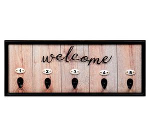 Percha cuelga llaves 20x50x4.5 cm