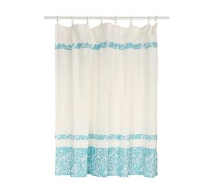 Cortina baño Hojas 180x180 cm