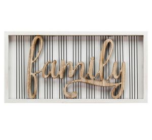 Cuadro Family 30x60 cm