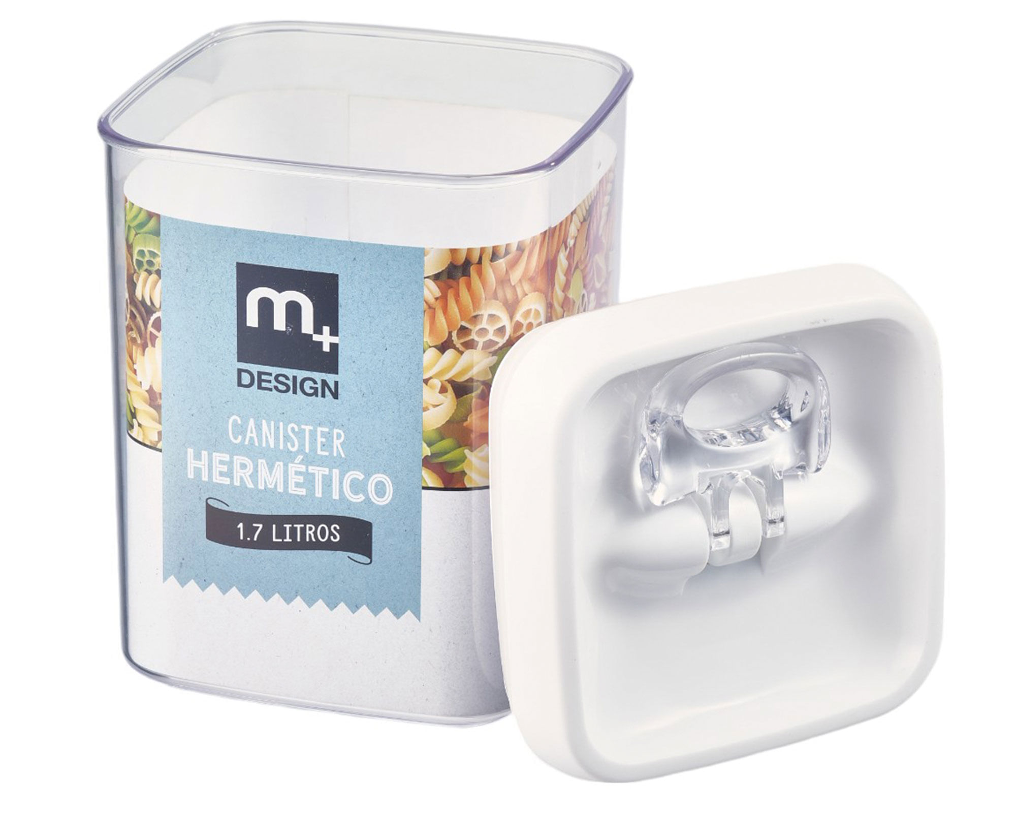 Canister cocina cuadrado 1.7 lt | Easy.cl